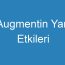 Augmentin Yan Etkileri