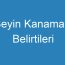 Beyin Kanaması Belirtileri