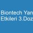 Biontech Yan Etkileri 3.Doz