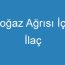 Boğaz Ağrısı İçin İlaç