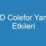 D Colefor Yan Etkileri