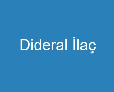 Dideral İlaç