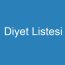 Diyet Listesi