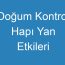 Doğum Kontrol Hapı Yan Etkileri