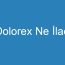 Dolorex Ne İlacı