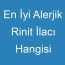 En İyi Alerjik Rinit İlacı Hangisi