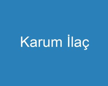 Karum İlaç