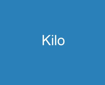 Kilo