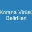 Korana Virüsü Belirtileri