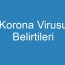 Korona Virusu Belirtileri