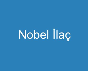 Nobel İlaç