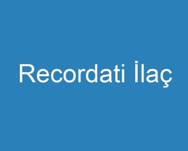 Recordati İlaç