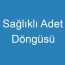 Sağlıklı Adet Döngüsü