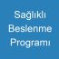 Sağlıklı Beslenme Programı