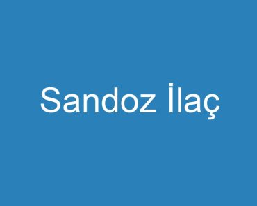 Sandoz İlaç