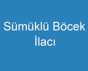 Sümüklü Böcek İlacı