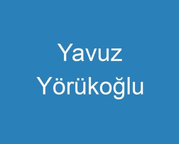 Yavuz Yörükoğlu