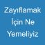 Zayıflamak İçin Ne Yemeliyiz