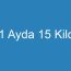 1 Ayda 15 Kilo