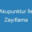 Akupunktur İle Zayıflama