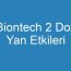 Biontech 2 Doz Yan Etkileri