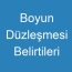 Boyun Düzleşmesi Belirtileri