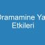 Dramamine Yan Etkileri