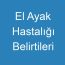 El Ayak Hastalığı Belirtileri