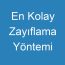 En Kolay Zayıflama Yöntemi