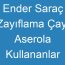 Ender Saraç Zayıflama Çayı Aserola Kullananlar