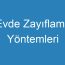 Evde Zayıflama Yöntemleri