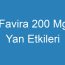 Favira 200 Mg Yan Etkileri