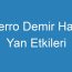 Ferro Demir Hapı Yan Etkileri