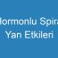 Hormonlu Spiral Yan Etkileri