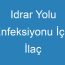 Idrar Yolu Enfeksiyonu İçin İlaç