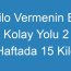 Kilo Vermenin En Kolay Yolu 2 Haftada 15 Kilo