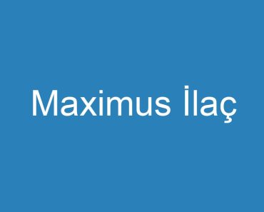 Maximus İlaç