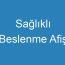 Sağlıklı Beslenme Afiş