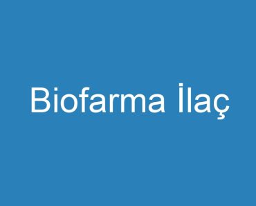 Biofarma İlaç