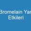 Bromelain Yan Etkileri