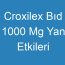 Croxilex Bıd 1000 Mg Yan Etkileri