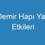 Demir Hapı Yan Etkileri