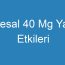 Desal 40 Mg Yan Etkileri