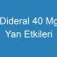 Dideral 40 Mg Yan Etkileri