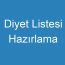 Diyet Listesi Hazırlama