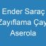 Ender Saraç Zayıflama Çayı Aserola