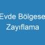 Evde Bölgesel Zayıflama