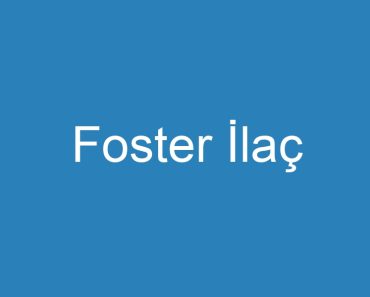 Foster İlaç