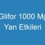 Glifor 1000 Mg Yan Etkileri