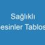 Sağlıklı Besinler Tablosu